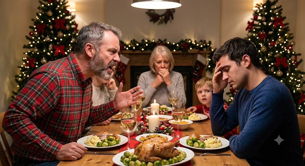 At Christmas Dinner, Dad Yelled ‘You’re a Burden And We Don’t Want You Here...