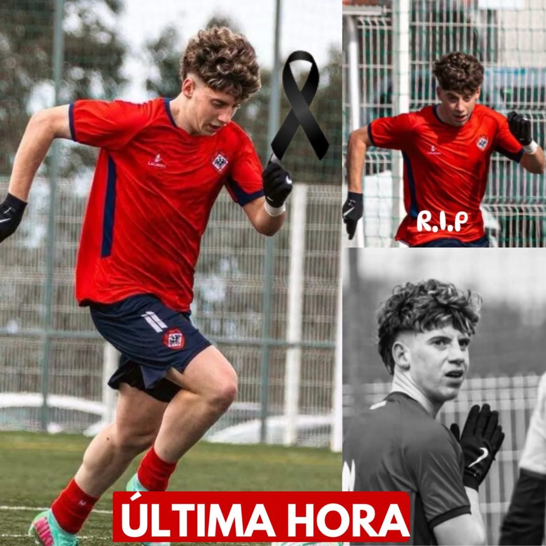 Futebolista jogava no escalão de futebol sub-19.